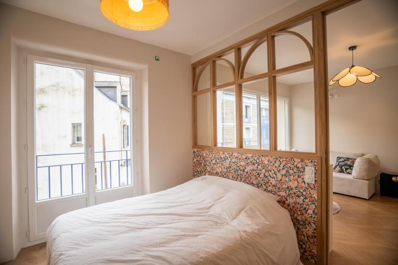 Apartmán T2 Plein Sud - Parking - Balcon Vue Odet - Renove Par Un Architecte Quimper Exteriér fotografie