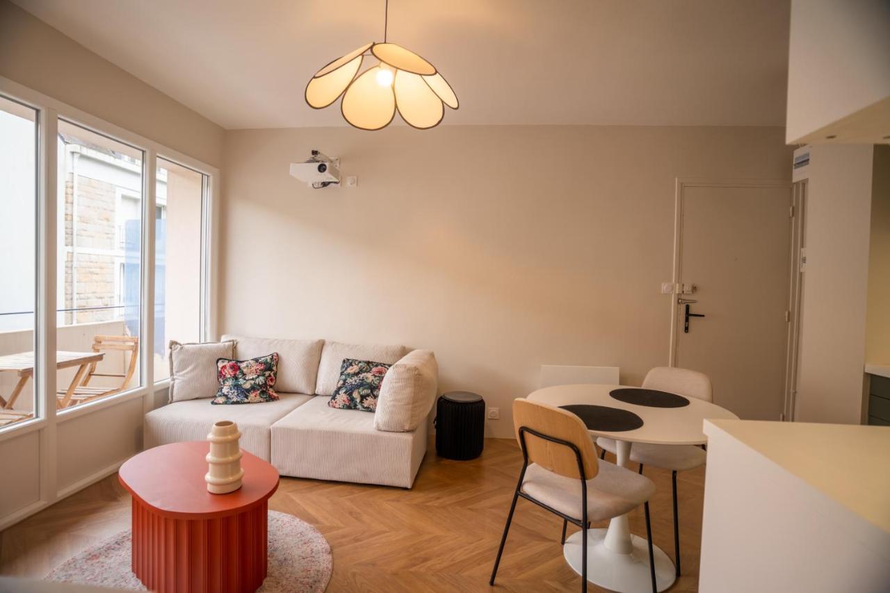 Apartmán T2 Plein Sud - Parking - Balcon Vue Odet - Renove Par Un Architecte Quimper Exteriér fotografie